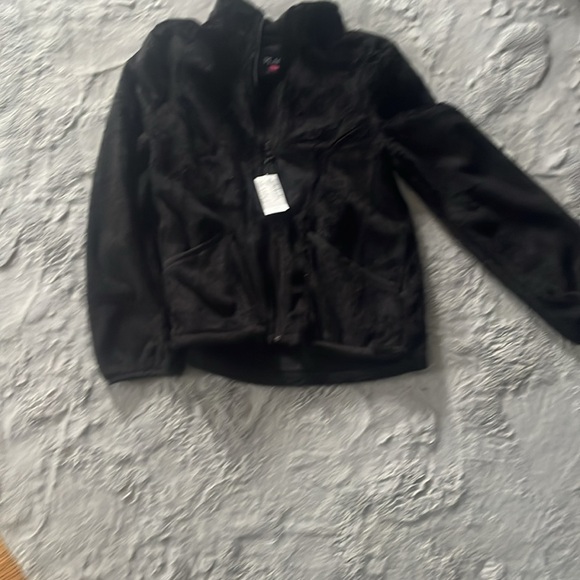 Faux fur zip up jacket - Picture 4 of 4